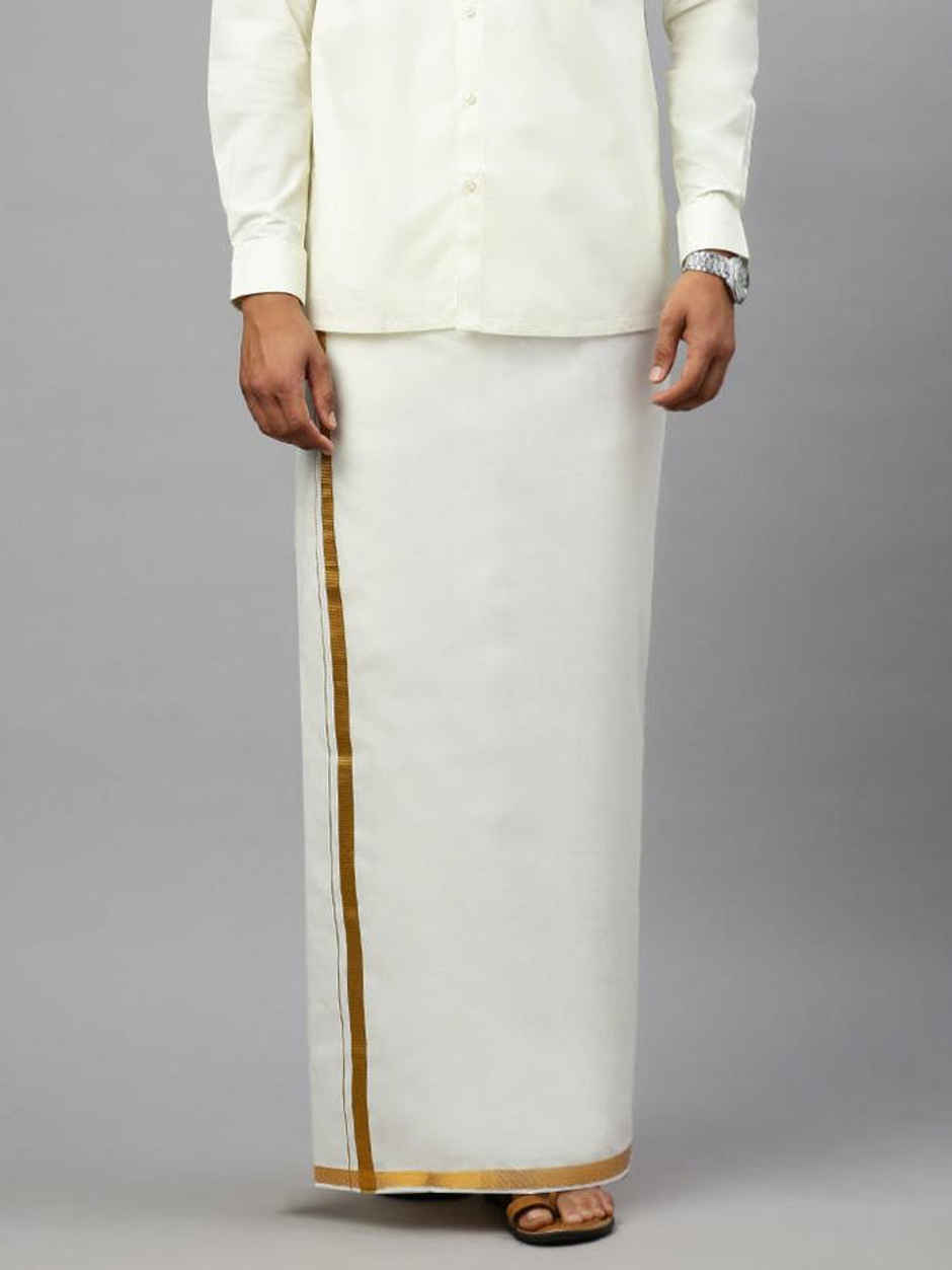 Ramraj Cotton Gold Twix 3/4