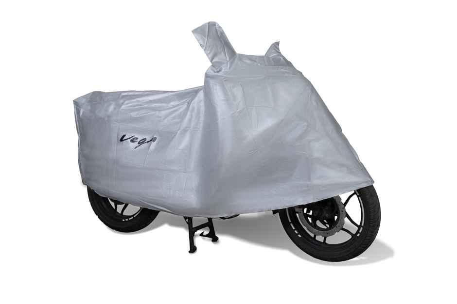 VEGA Universal Bike Cover UV Protection | Dustproof & Waterproof | Silver Matty | Bike-Scooter