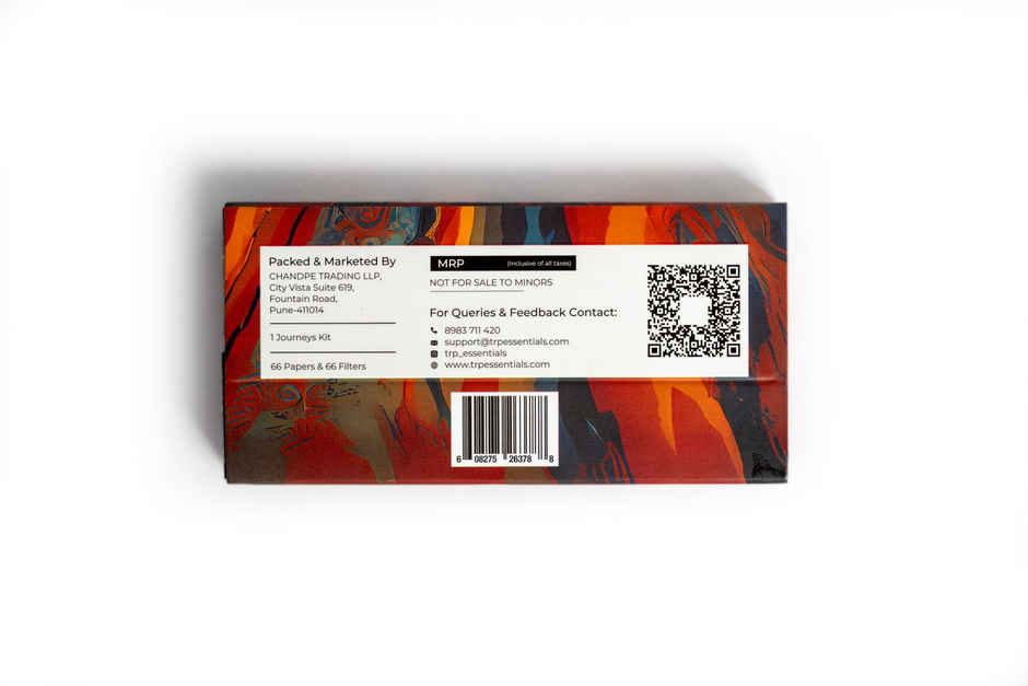 TRP ESSENTIALS Journeys Magnetic Flip Pack with Crushing Tray