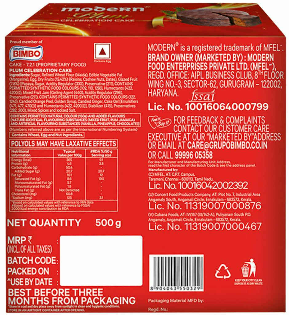 Modern Plum Celebration (Box)