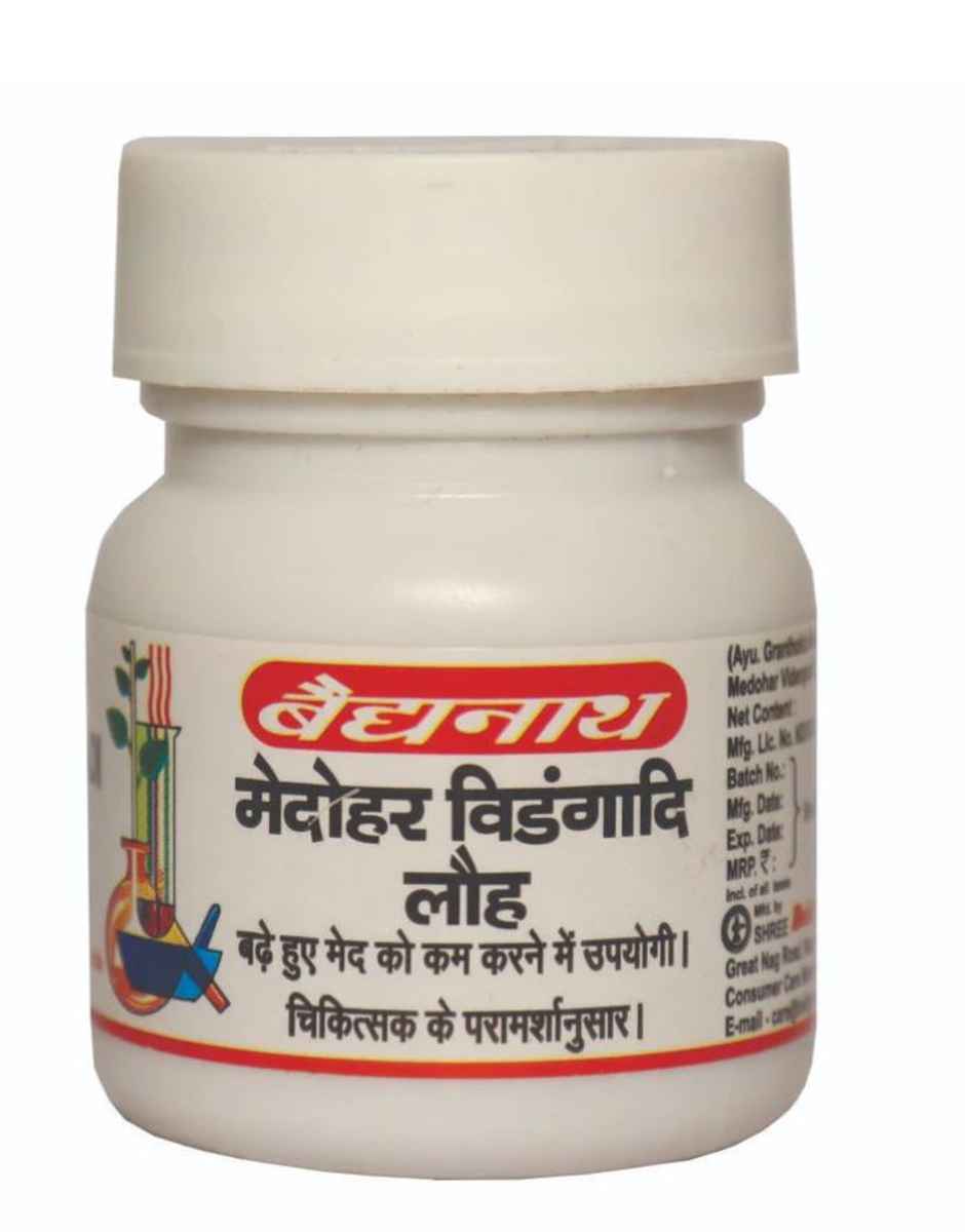 Baidyanath Medohar Vidangadi Lauh Tablet
