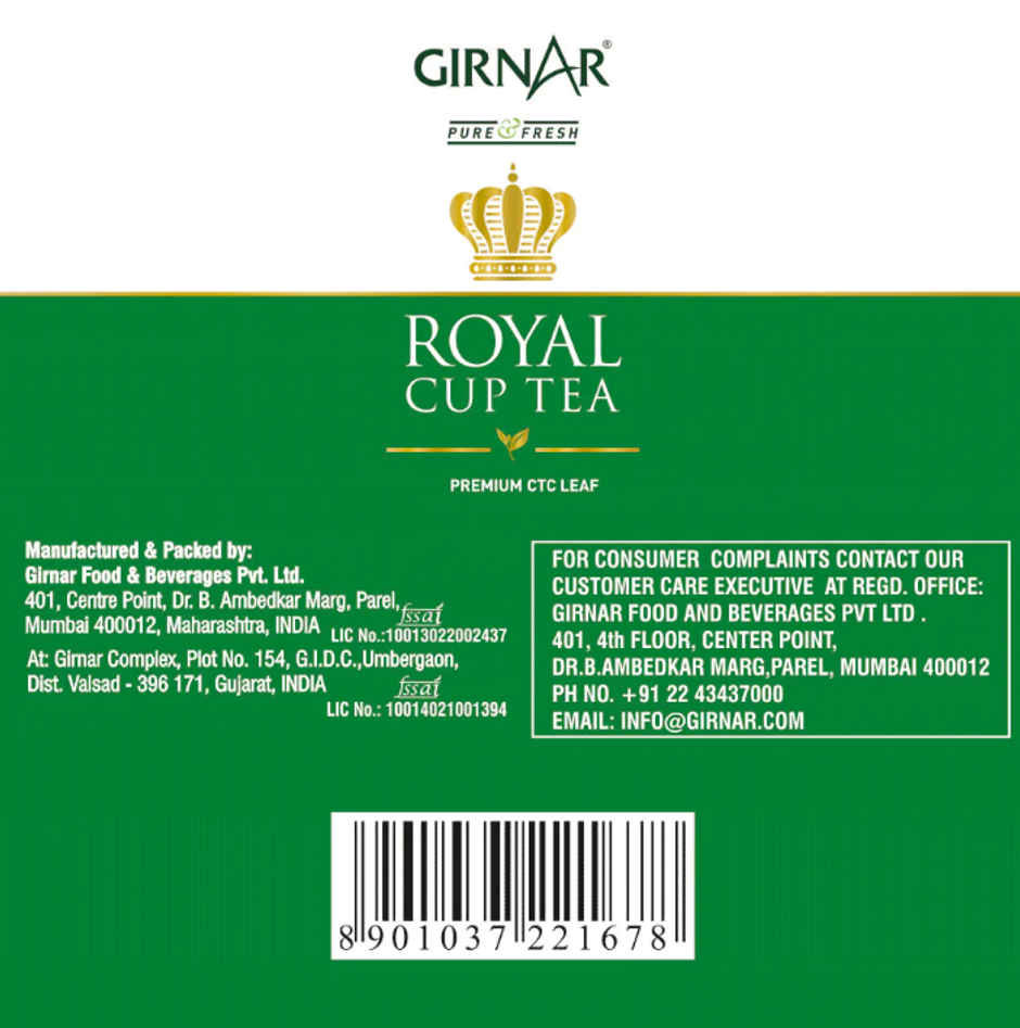 Girnar Pure & Fresh Royal Cup Tea
