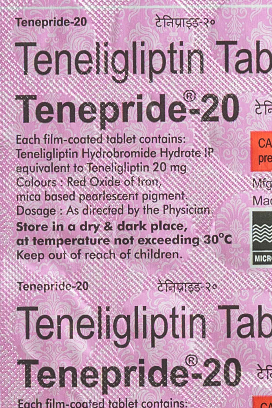 Tenepride-20 Tablet