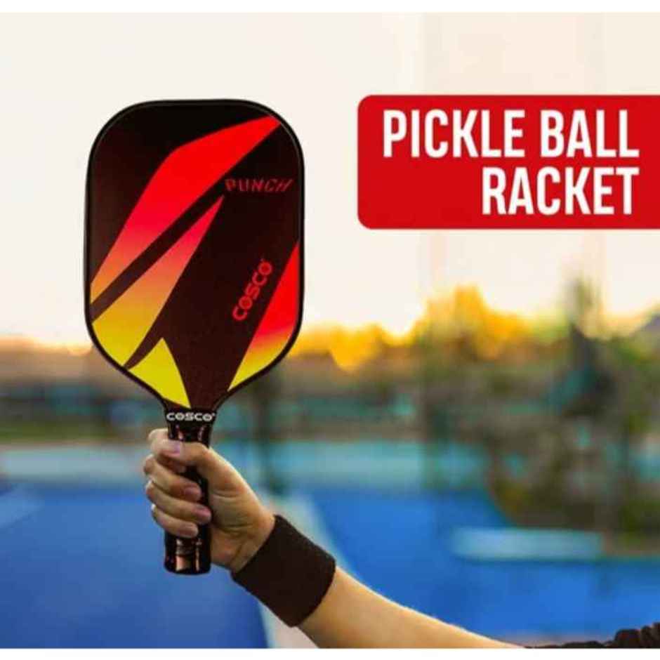 Cosco Pickleball Paddle (50% Carbon And 50% Fibreglass)