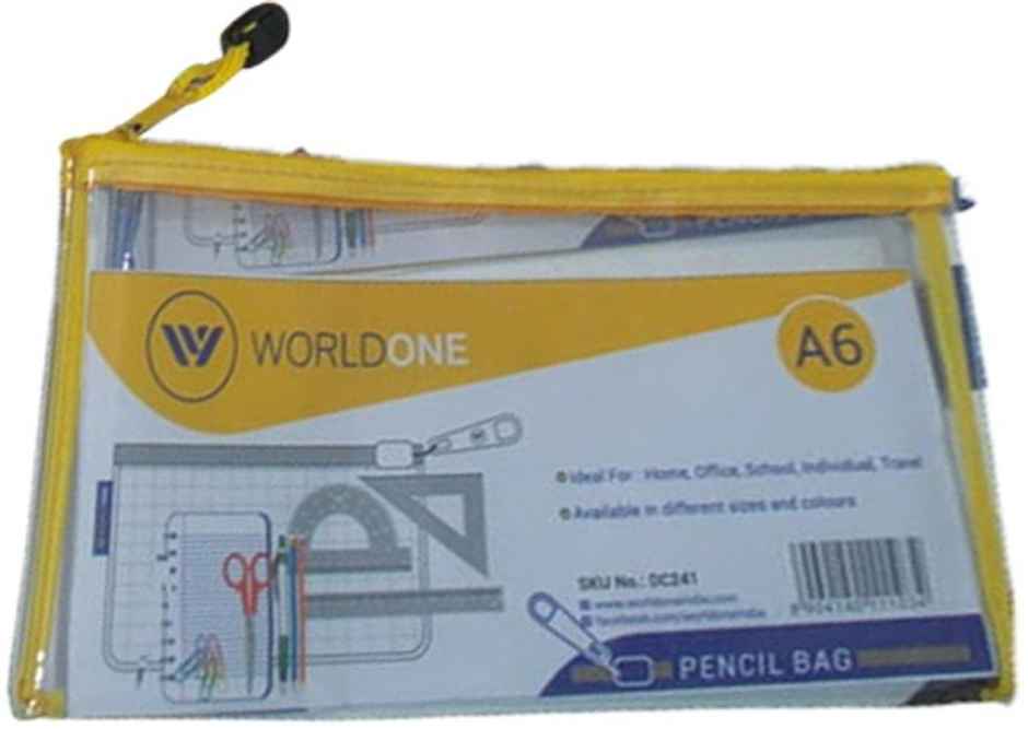 Worldone Pencil Pouch Transparent