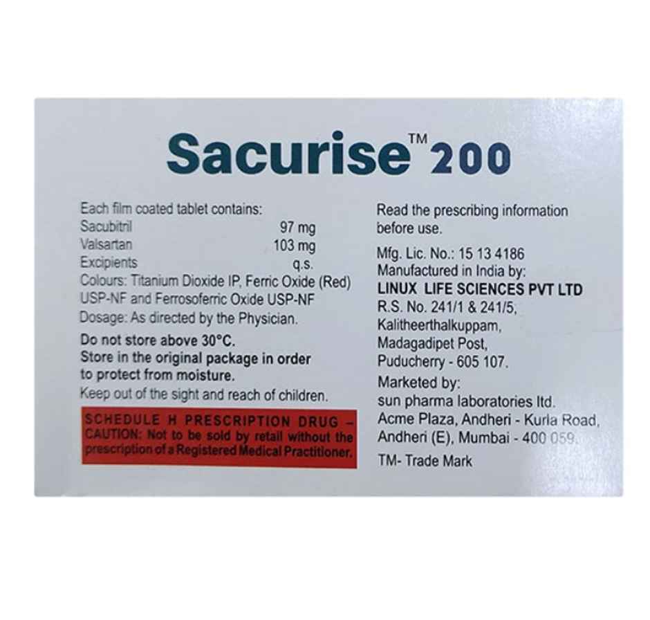 Sacurise 200 Tablet