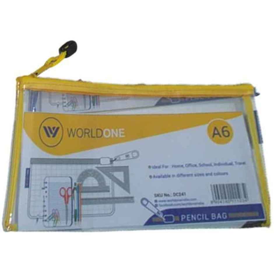 Worldone Pencil Pouch Transparent