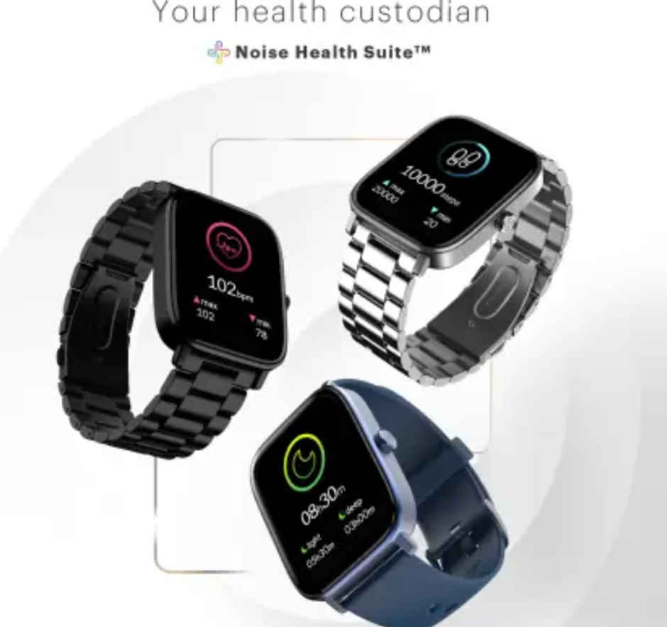 Noise ColorFit Icon 2 Smartwatch - Elite Silver