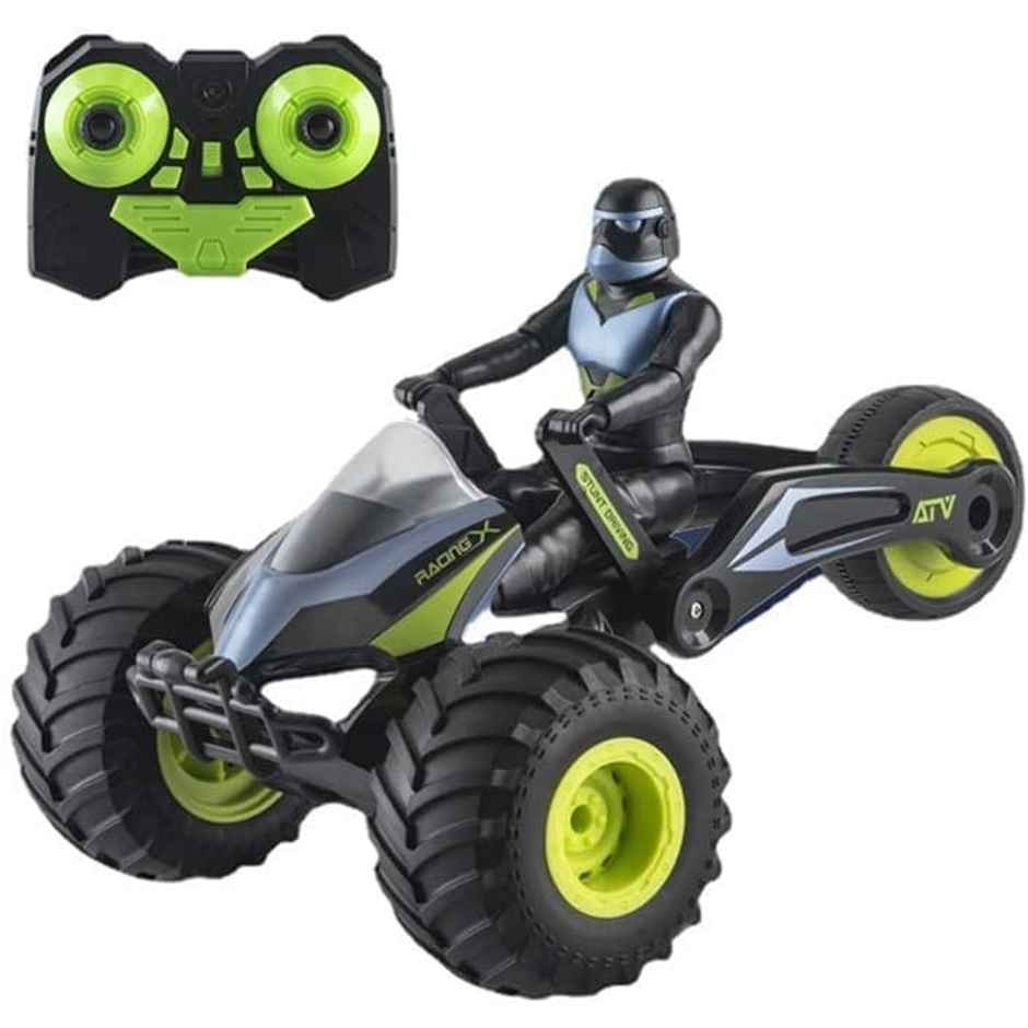 Toyshine Rc Rechargeable Atv With 360 Degree Rotation | Dual Modes | Light & Music for 5+ Years Old