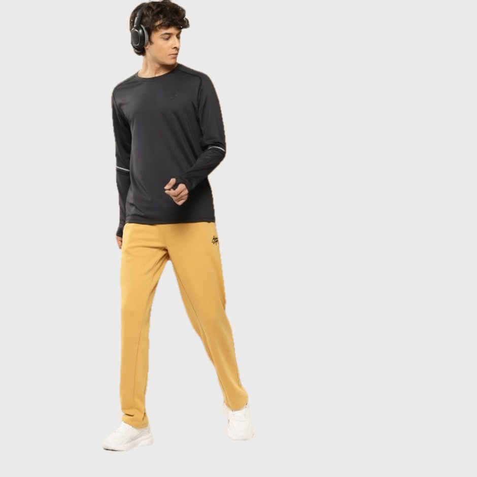 Alcis Men's Track Pant | Yellow - M