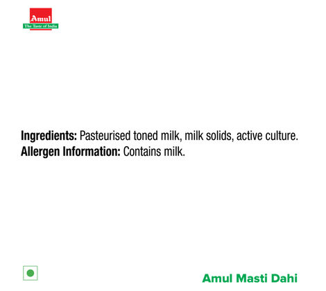 Amul Masti Curd Pouch