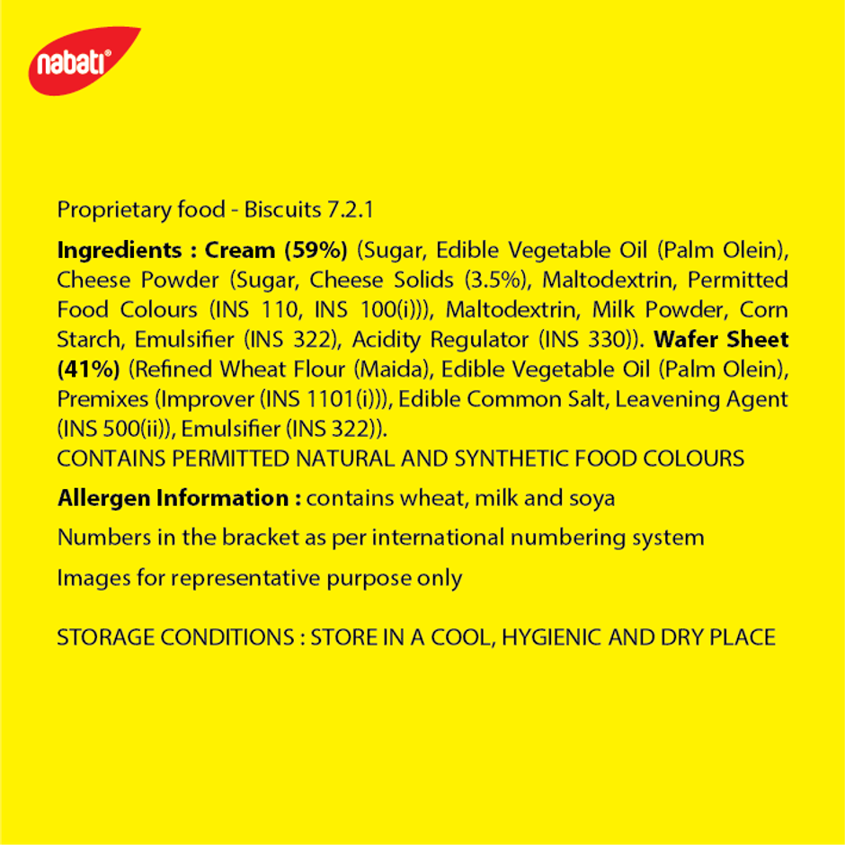 Nabati Cream Wafer Biscuits - Richeese