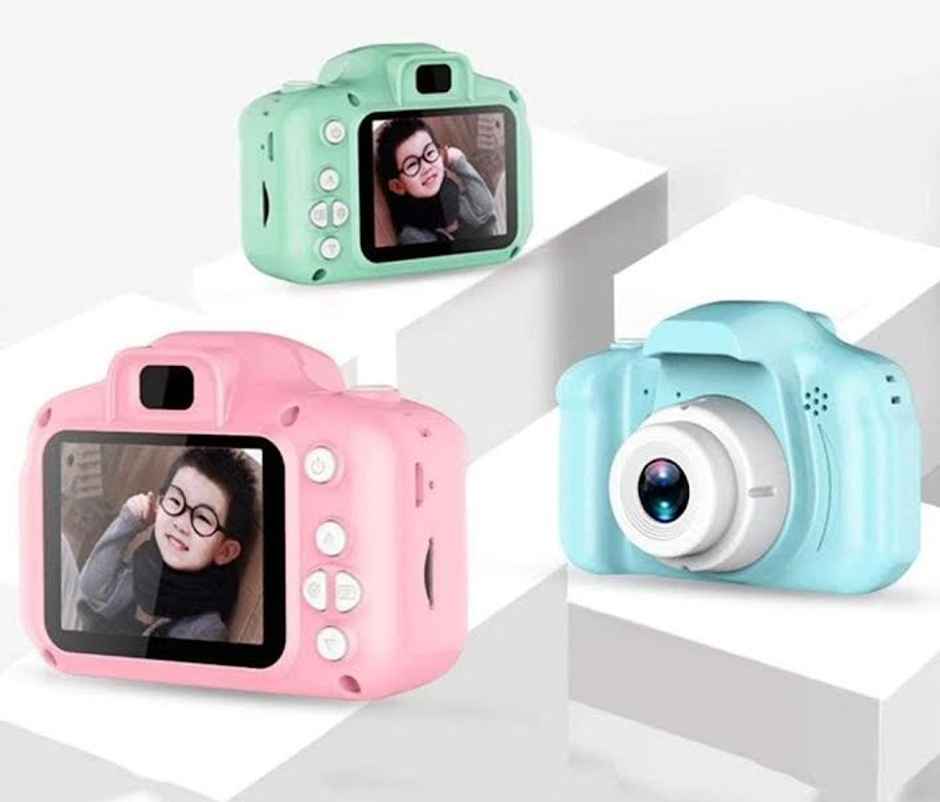 Wembley Kids Selfie Camera Toy 13Mp 1080P Hd Digital Video Camera (Colour May Vary)