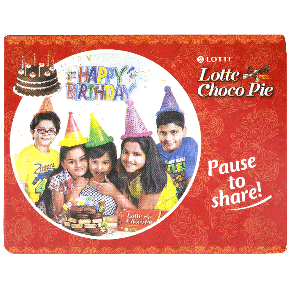 Lotte Choco Pie Chocolate | Trans Fat-free Combo