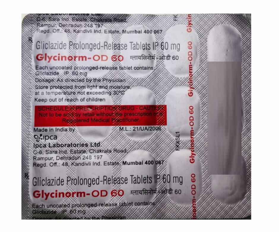 Glycinorm-OD 60 Tablet PR