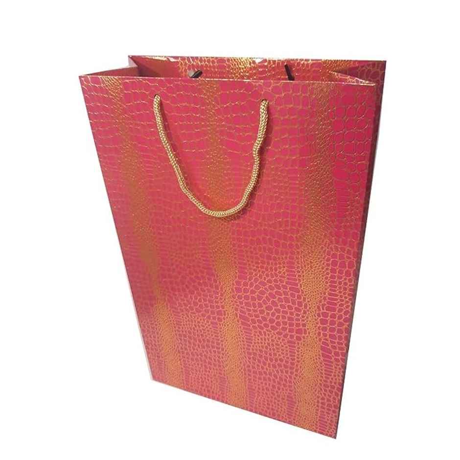 ABK Metallic Party Bag Single 12 x 8 x 3 Inches -Big Size (Colour May Vary)