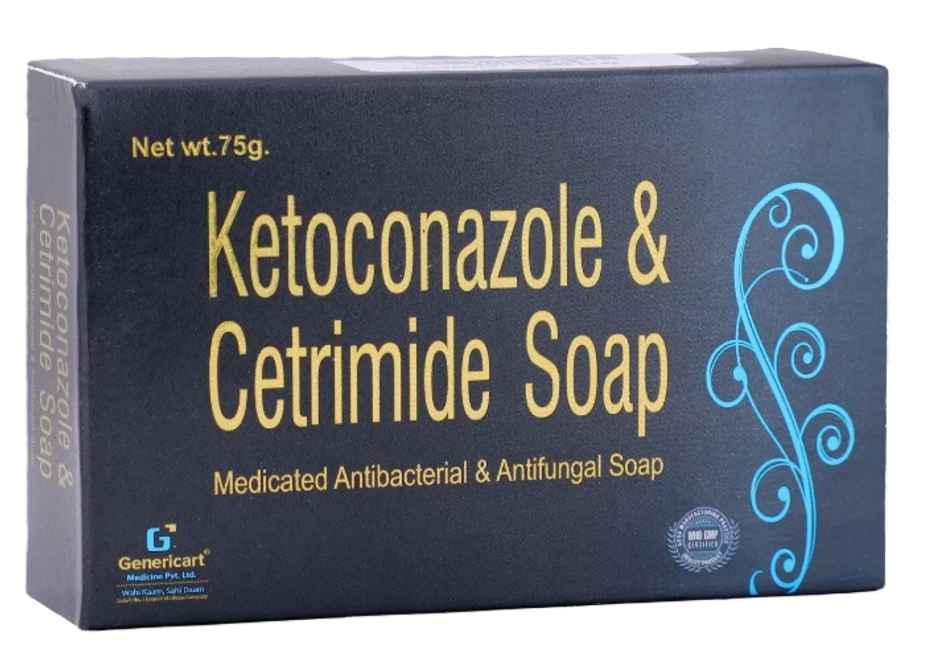 Genericart Ketoconazole Ip 2.0% w/w + Cetrimide 0.5% w/w Soap