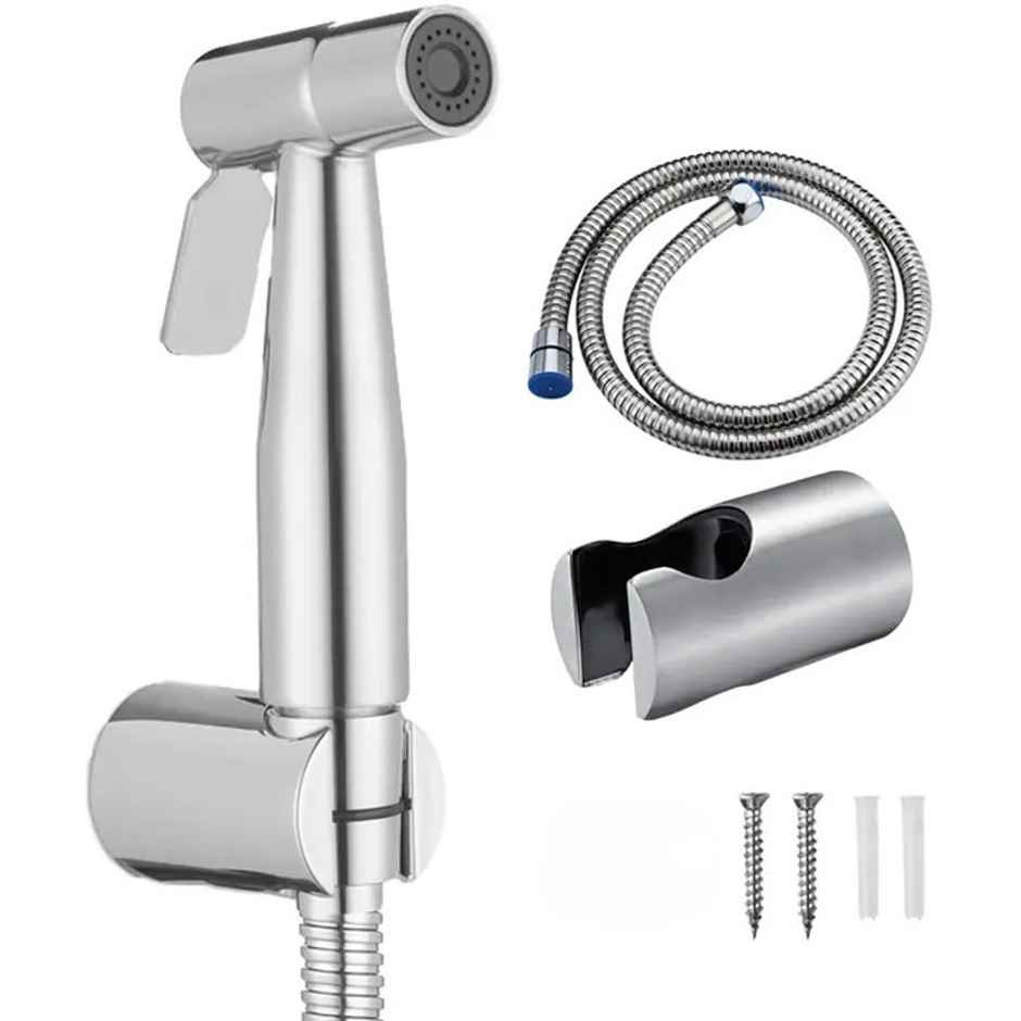 Clayplus Premium Grade Heavy Duty ABS Faucet With Flexible Tube and Wall Hook