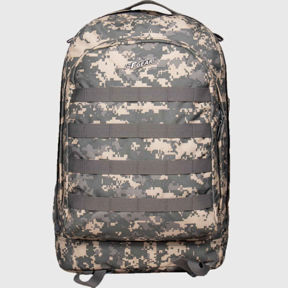 F Gear Unisex Camouflage Polyester 32 L Convenient Carry Handle Backpack | Multicolour