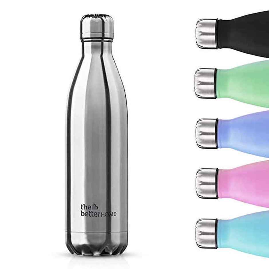 The Better Home 500 ml Thermosteel Bottle Double Wall 304 Stainless Steel Water Bottle- Silver