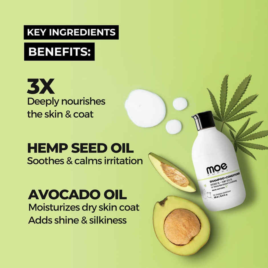 Moe Puppy Shampoo + Conditioner