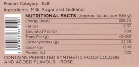 Grameen Shahi Gulkand Kulfi Ice Cream Stick Combo