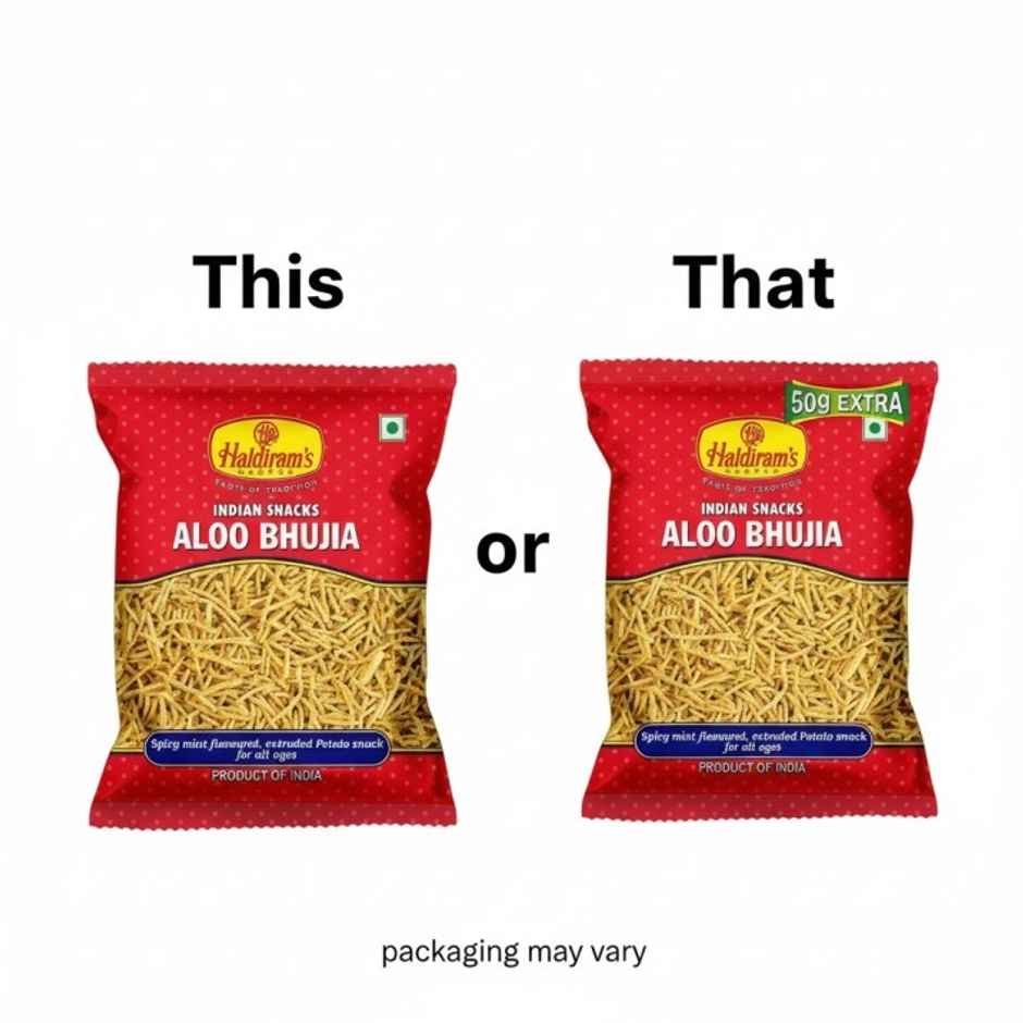 Haldiram's Aloo Bhujia | Crunchy Savory Snack