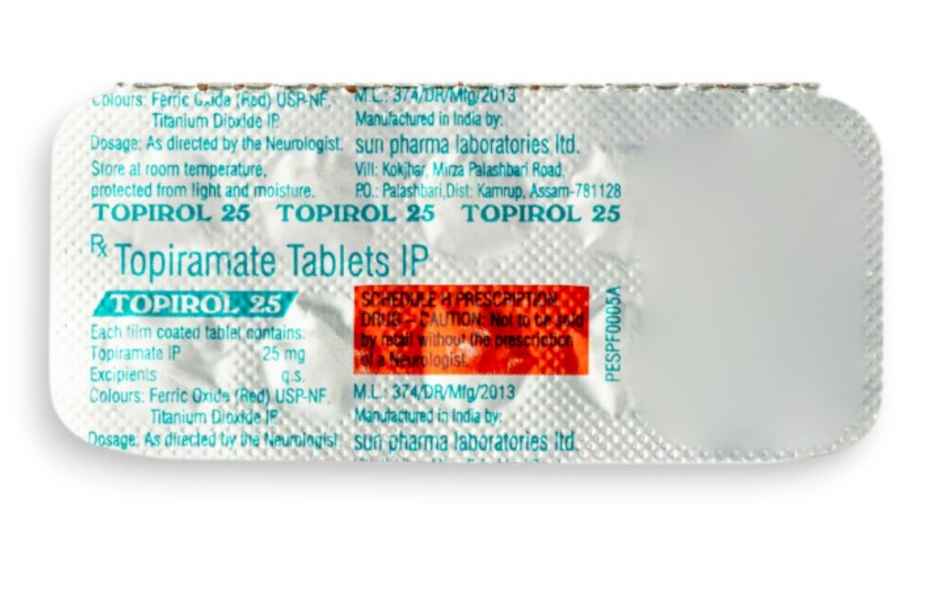 Topirol 25 Tablet