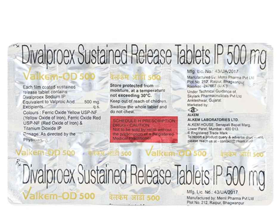 Valkem-OD 500 Tablet SR