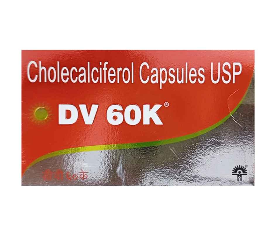 DV 60K Vitamin D3 Capsule