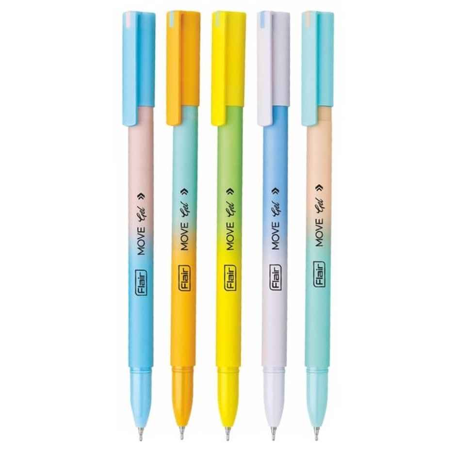 Flair Move Gel Pen Pack of 5
