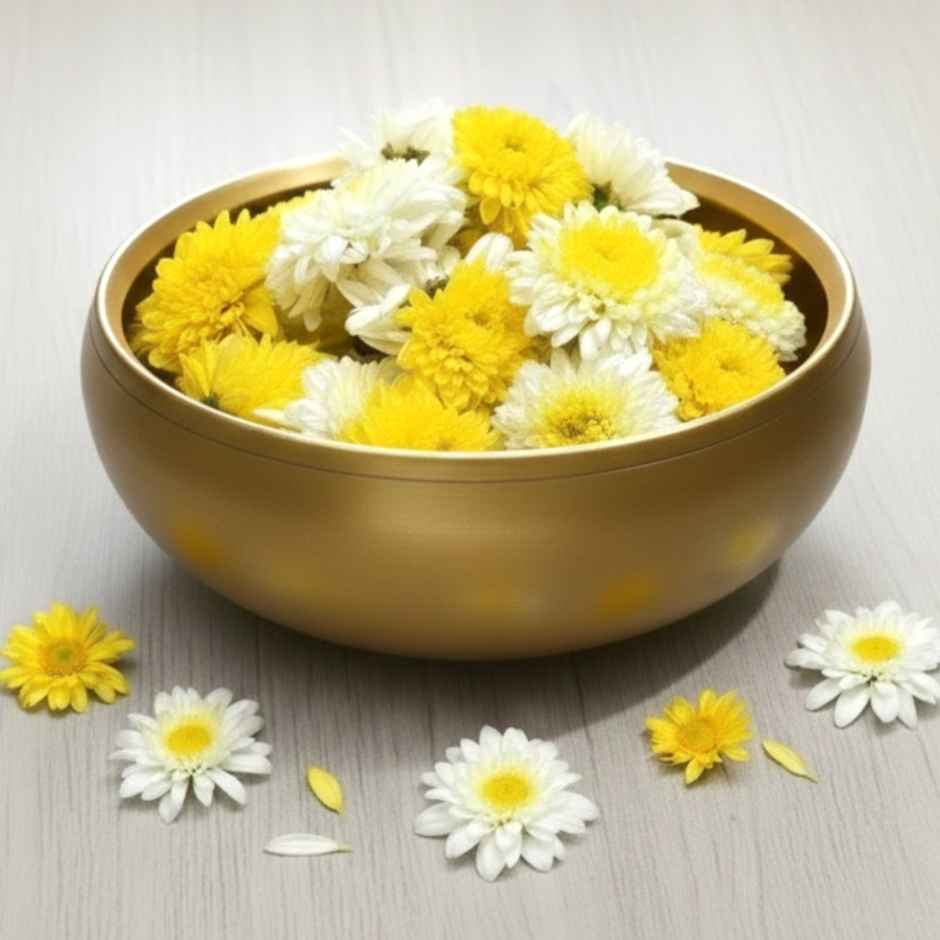 Chrysanthemum Flower (Chamanthi puvvu)