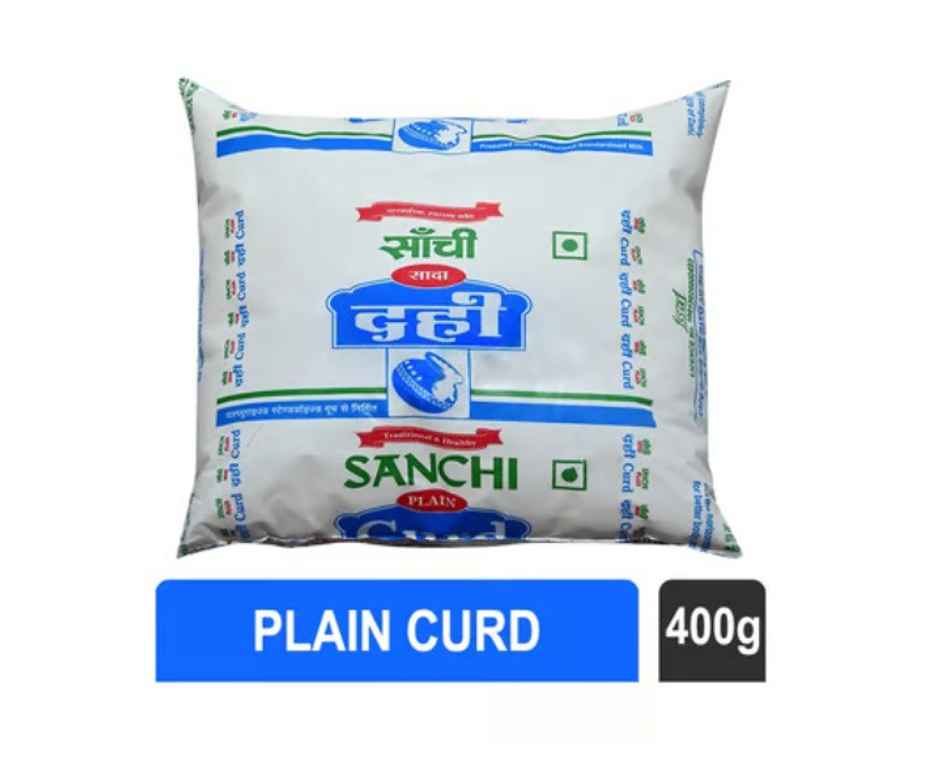 Sanchi Plain Curd Pouch