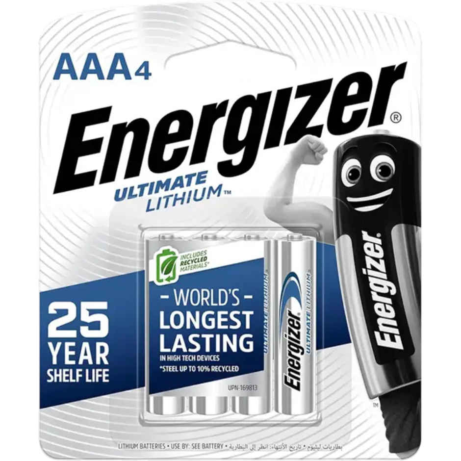 Energizer Ultimate AAA Lithium Battery