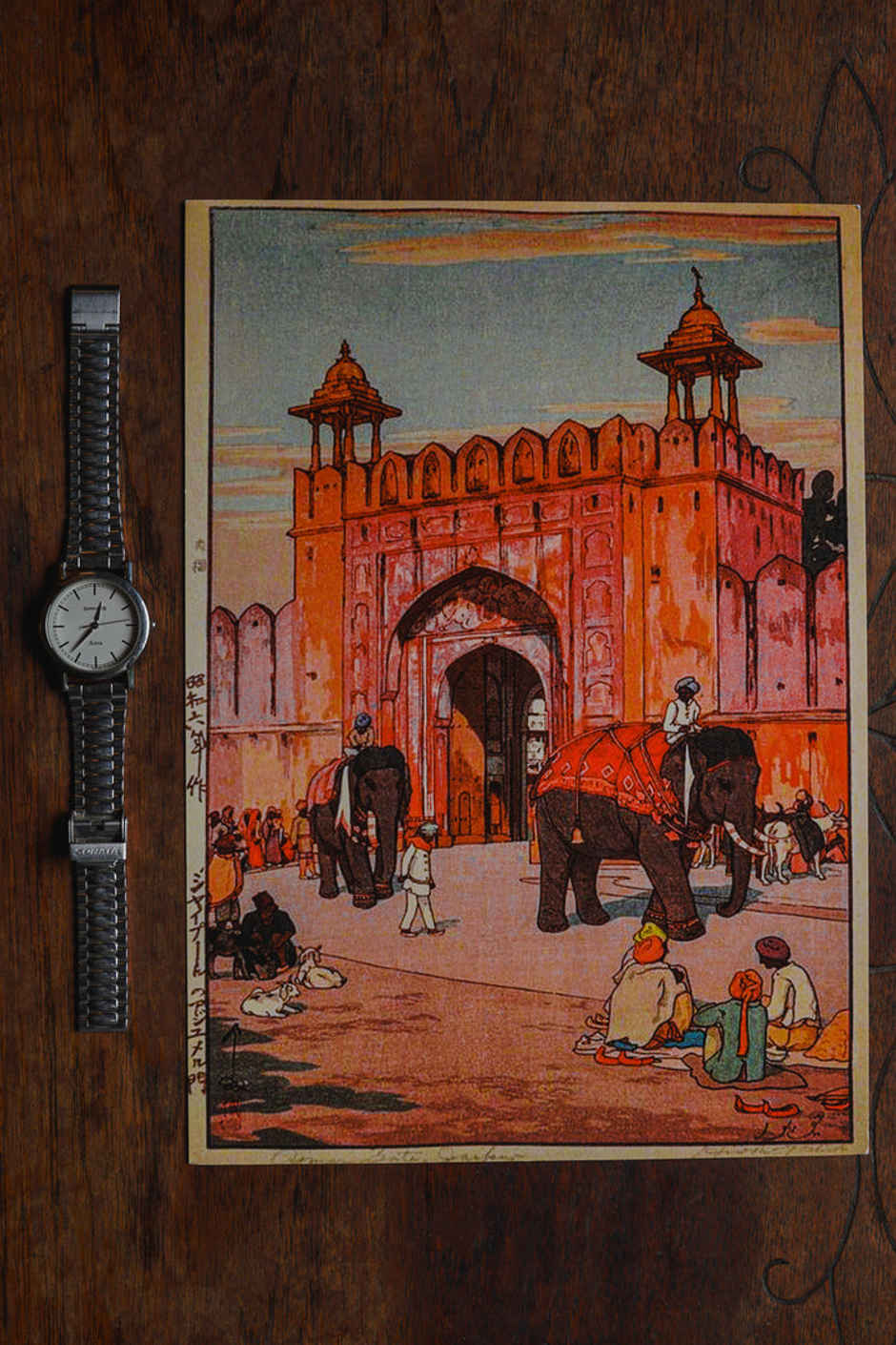 Daak Vaak Art Print - Jaipur By Hiroshi Yoshida