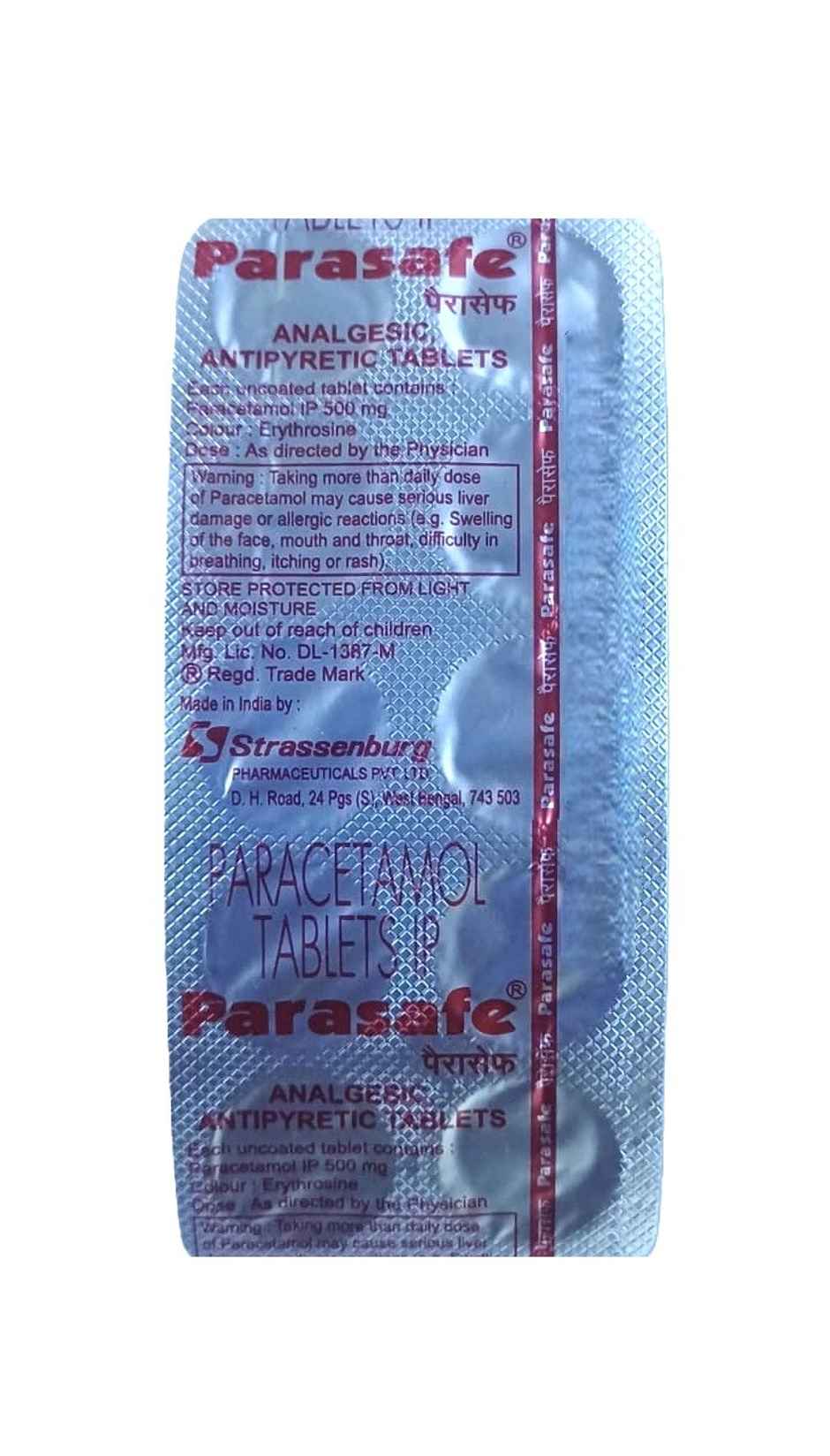 Parasafe-500 Tablet
