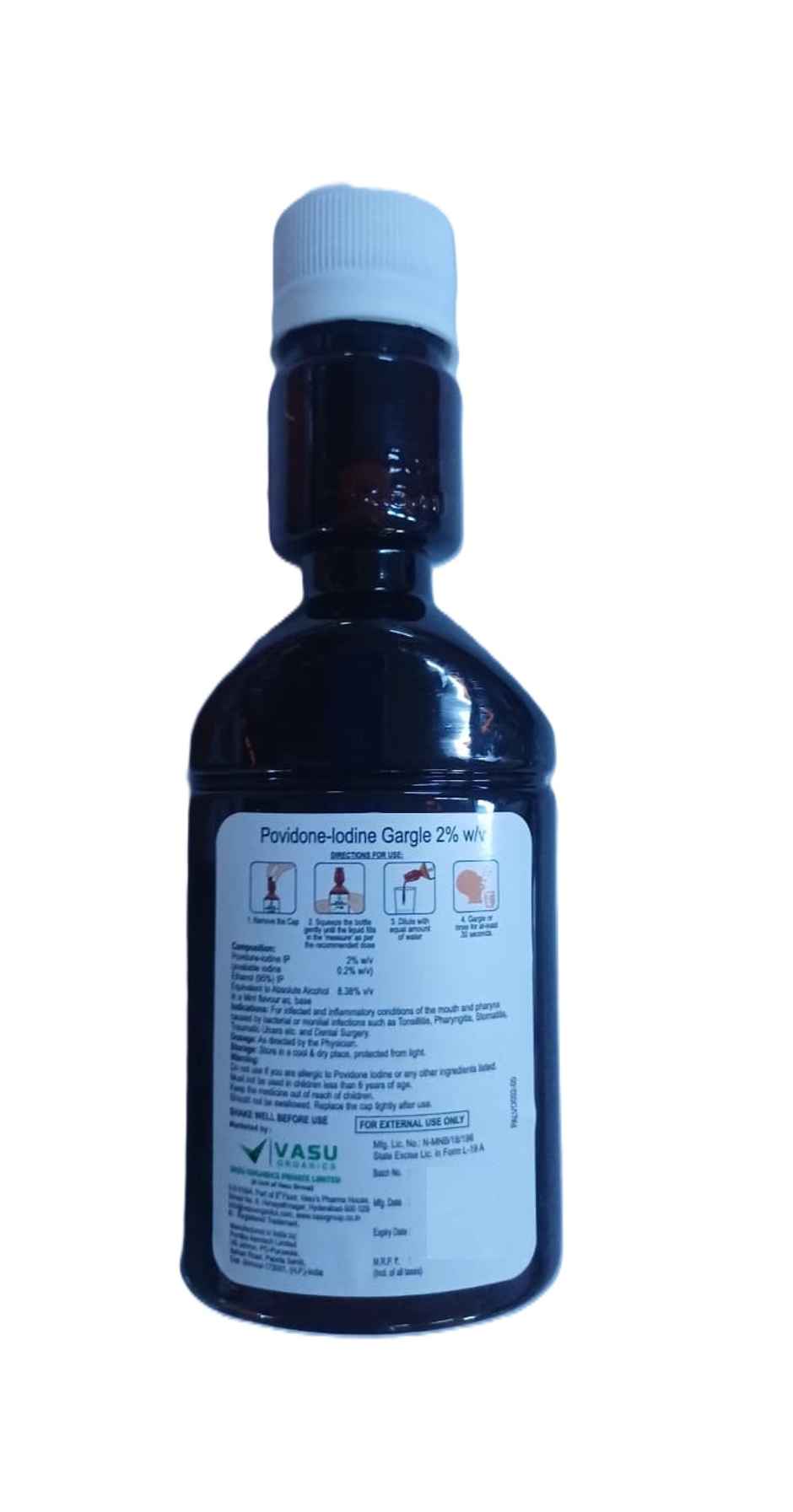 Gorget Mint Flavour Mouth Gargle