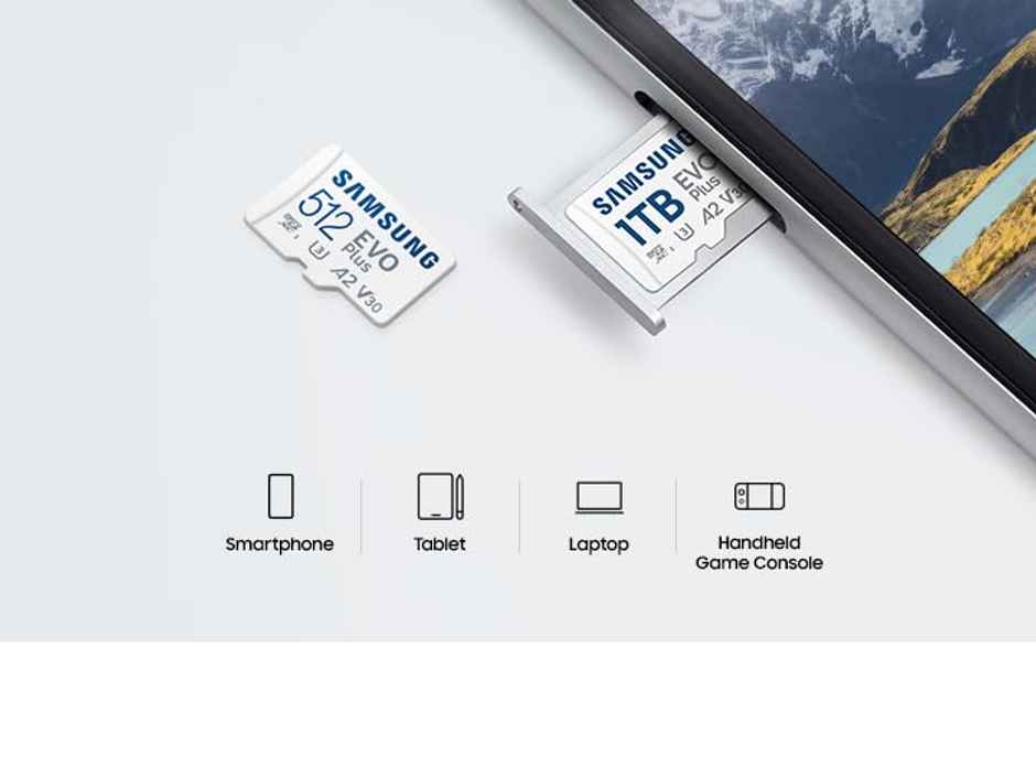 Samsung Evo Plus 512Gb Memory Card, Mb-Mc512Sa, In