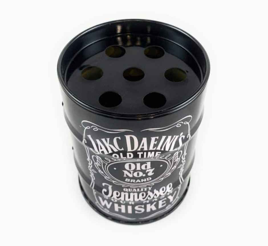 Desidiya Ceramic Black Ashtray, Stylish Black Ceramic Cigarette Holder