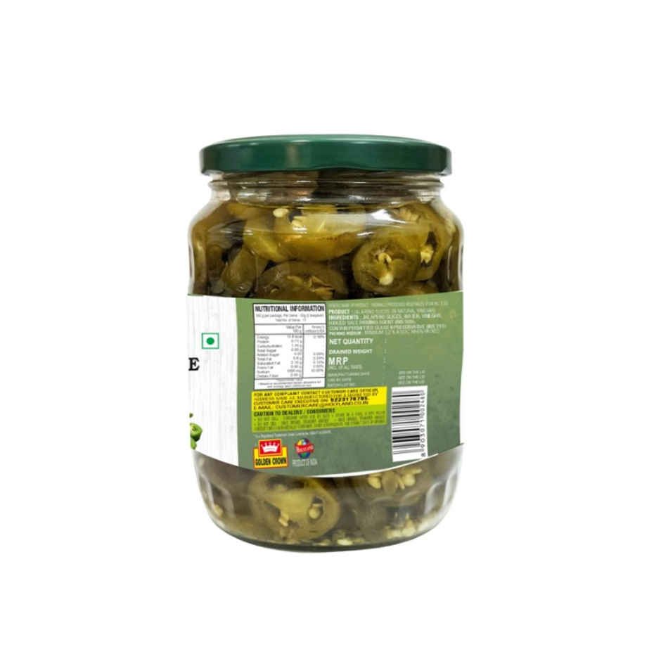Golden Crown Jalapeno Slice In Vinegar