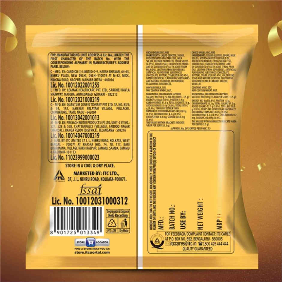 Candyman Choco Double Eclair | Celebration Pack