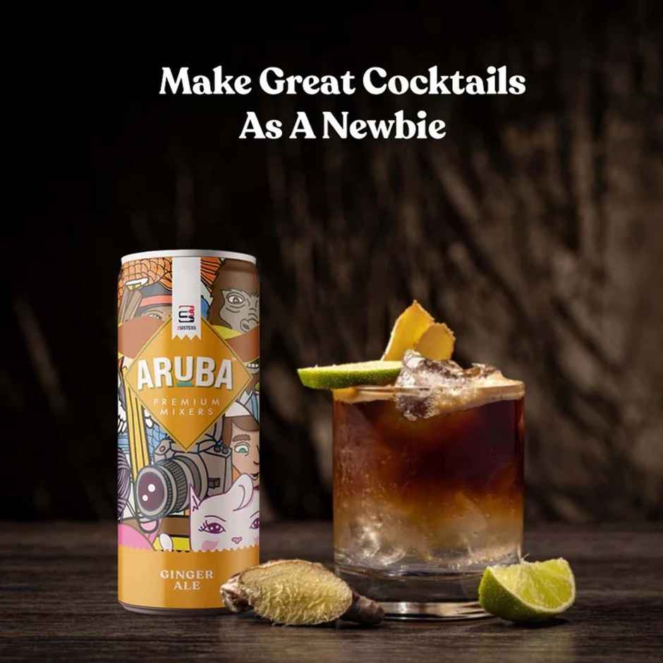 Aruba - Mixers Ginger Ale | Refreshing Cocktail Mixer by 3Sisters