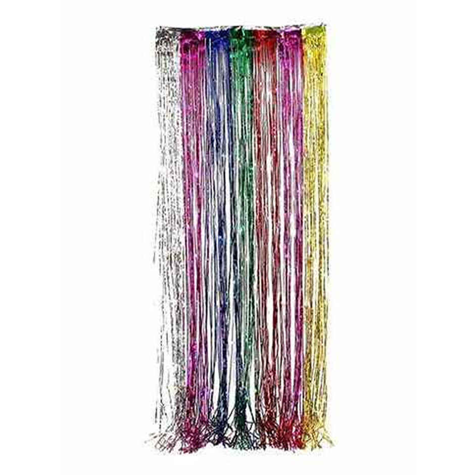 Foil Fringe Curtain for Party Decoration | Assorted Colour | Se7en