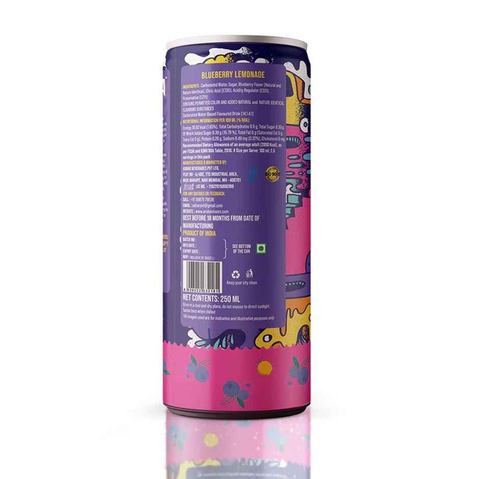 Aruba  Blueberry Lemonade | Refreshing  Mocktail by 3 Sisters