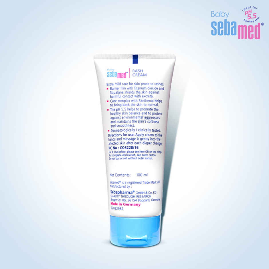Baby Sebamed Rash Cream | pH 5.5 | Ideal for Diaper Rashes | Faster rash healing