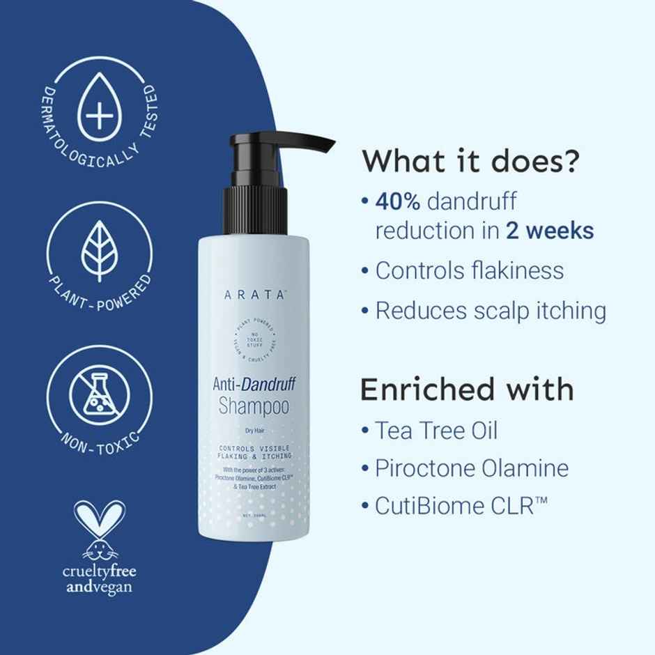 Arata Anti-Dandruff Shampoo (Dry Hair)