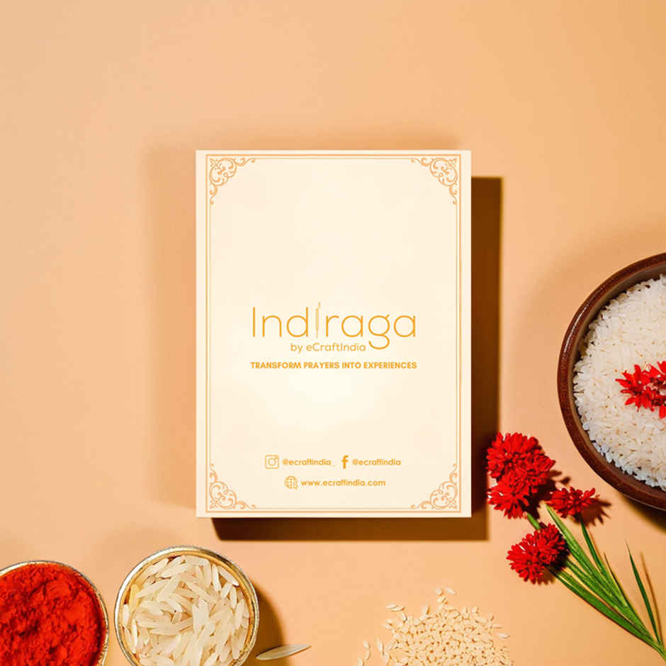 Roli Chawal Chandan Mishri Pouch Combo for Rakhi (eCraftIndia)