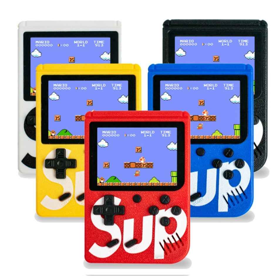 Fablue Rechargeable Pocket Video Game for Kids - 400 in 1 Retro Game Toy for Kids - Multicolor