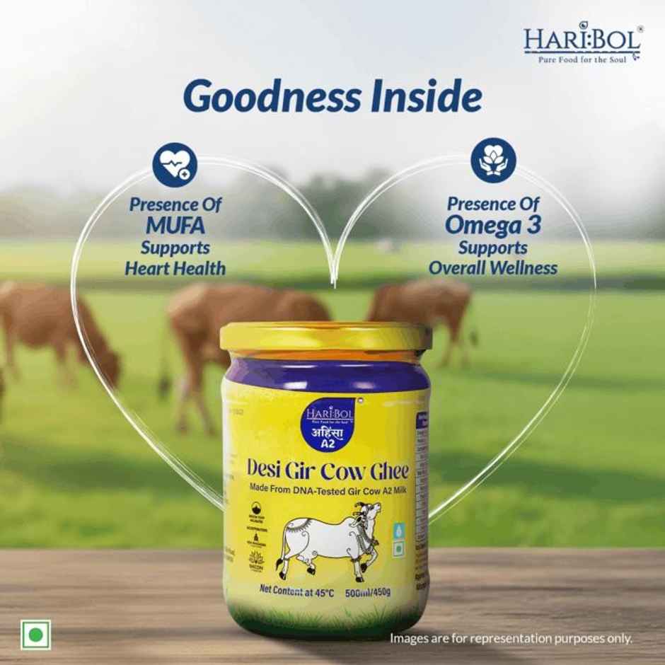 Haribol Desi Gir Cow Ghee | Pure & Traditional