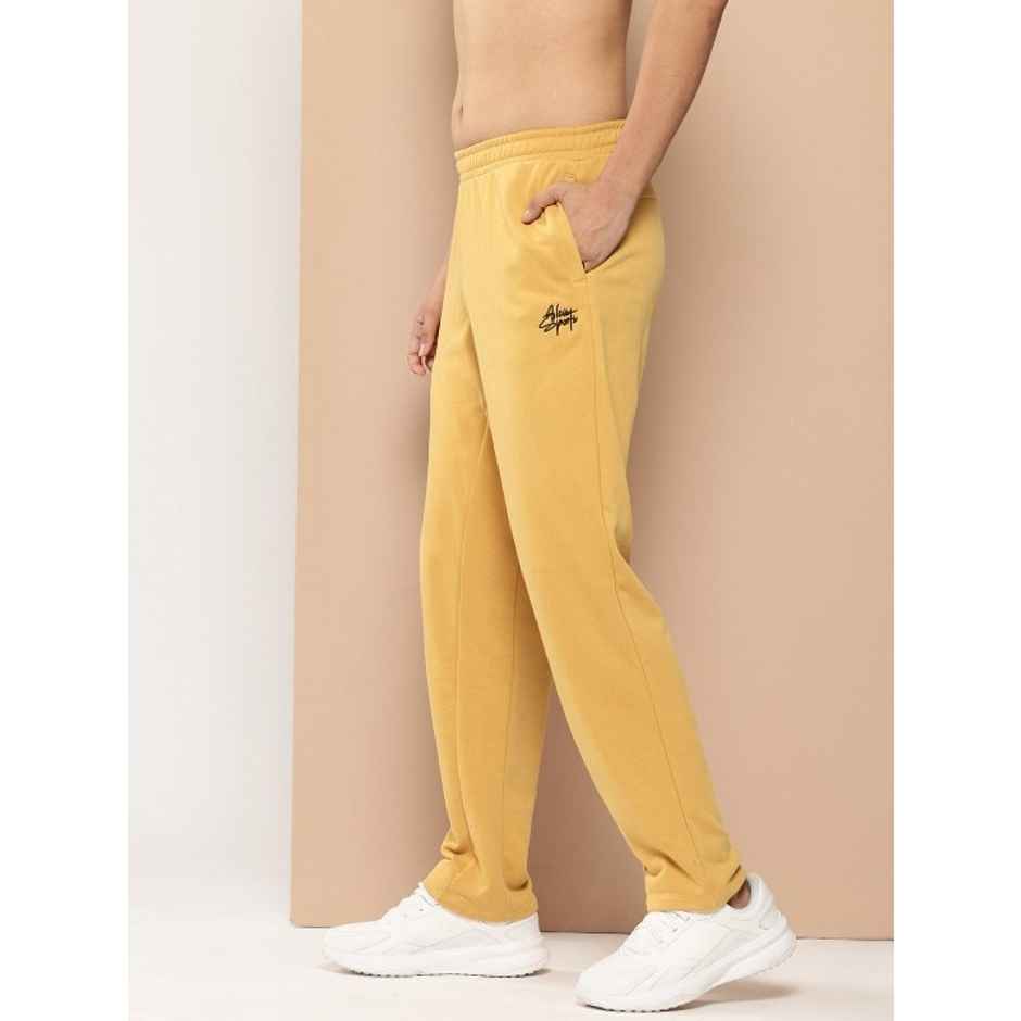 Alcis Men's Track Pant | Yellow - M